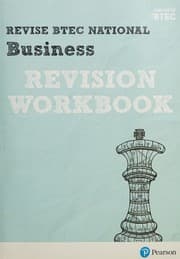 Tapa de Revise BTEC National Business Revision Workbook