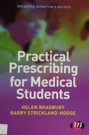 Tapa de Practical Prescribing for Medical Students