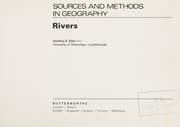 Tapa de Rivers (Sources and Methods in Geography)