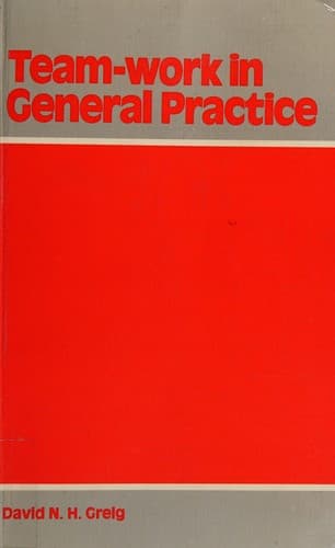 Tapa de Teamwork in General Practice