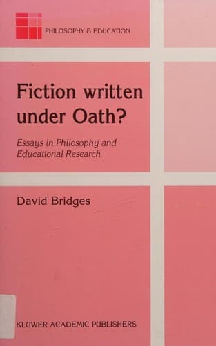Tapa de Fiction written under oath?