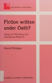 Tapa de Fiction written under oath?