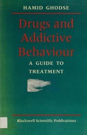 Tapa de Drugs and Addictive Behavior