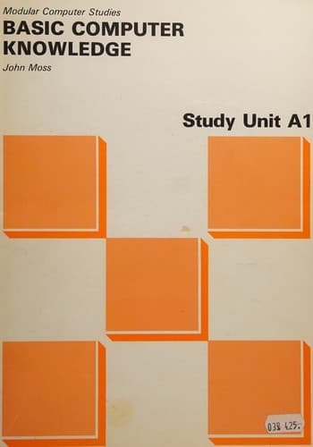 Tapa de Basic Computer Knowledge (Modular Computer Studies)