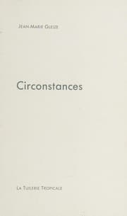 Tapa de Circonstances