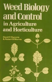 Tapa de Weed Biology and Control in Agriculture and Horticulture