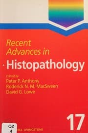 Tapa de Recent Advances in Histopathology, Number 17