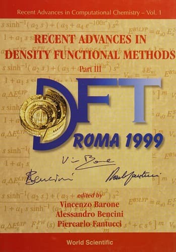 Tapa de Recent advances in density functional methods