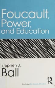 Tapa de Foucault, power, and education