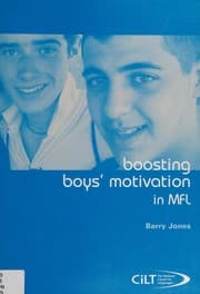 Tapa de Boosting boys' motivation in MFL