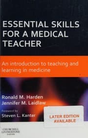 Tapa de Essential skills for a medical teacher
