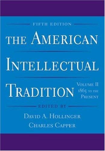 Tapa de American Intellectual Tradition