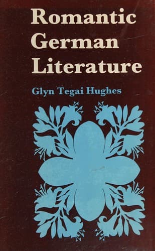 Tapa de Romantic German literature