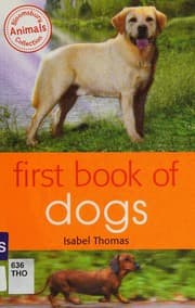 Tapa de First Book of Dogs