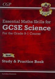 Tapa de Essential Maths Skills for GCSE Science For the Grade 9-1 Course