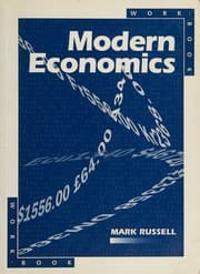 Tapa de Modern economics workbook
