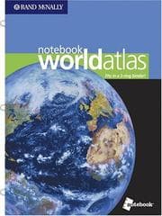 Tapa de Rand McNally Notebook World Atlas