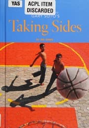 Tapa de A reader's guide to Gary Soto's Taking sides