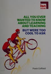 Tapa de All you ever wanted to know about learning and teaching but were too cool to ask