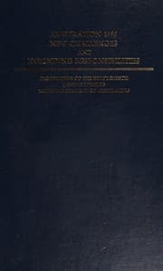 Tapa de Arbitration 1995 - New Challenges and Expanding Responsibilities