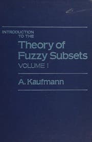 Tapa de Introduction to the theory of fuzzy subsets