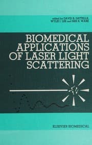 Tapa de Biomedical applications of laser light scattering