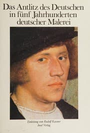 Tapa de Das Antlitz des Deutschen in fünf Jahrhunderten deutscher Malerei