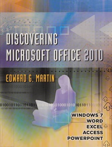 Tapa de Discovering Microsoft Office 2010