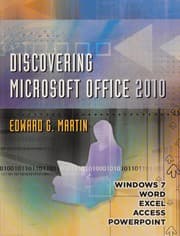 Tapa de Discovering Microsoft Office 2010