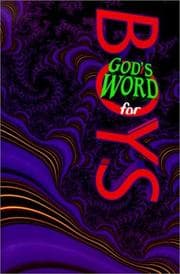 Tapa de Gods Word for boys