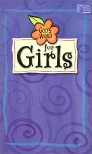 Tapa de God's Word for girls