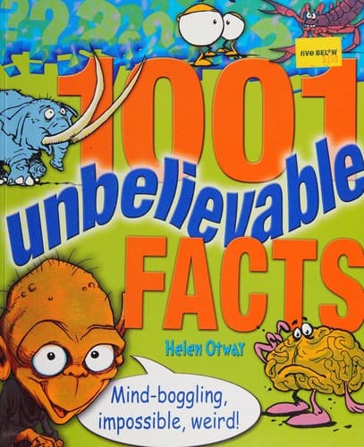 Tapa de 1001 unbelievable facts