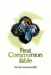 Tapa de First Communion Bible