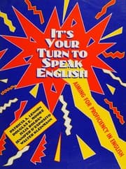 Tapa de It's your turn to speak English