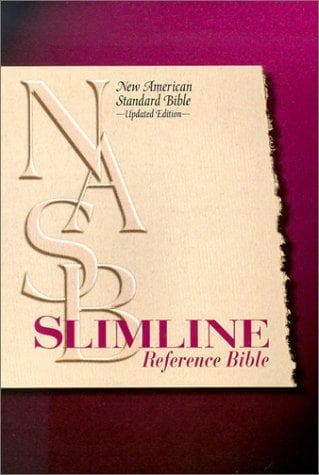 Tapa de Slimline Reference Bible