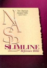 Tapa de Slimline Reference Bible