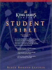 Tapa de Student Bible