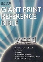 Tapa de KJV Giant Print Reference Bible