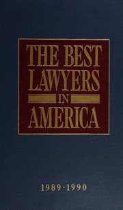 Tapa de The best lawyers in America