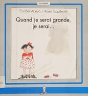 Tapa de Quand je serai grande, je serai--