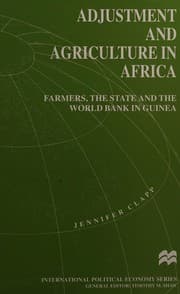 Tapa de Adjustment and Agriculture in Africa