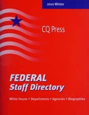 Tapa de Federal Staff Directory 2010/Winter