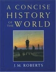 Tapa de A concise history of the world