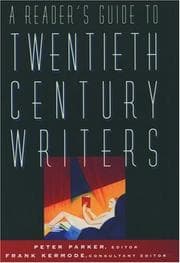 Tapa de A reader's guide to twentieth-century writers