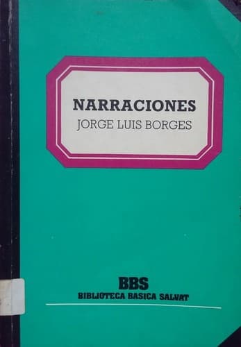Tapa de Narraciones