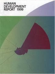 Tapa de Human development report 1999