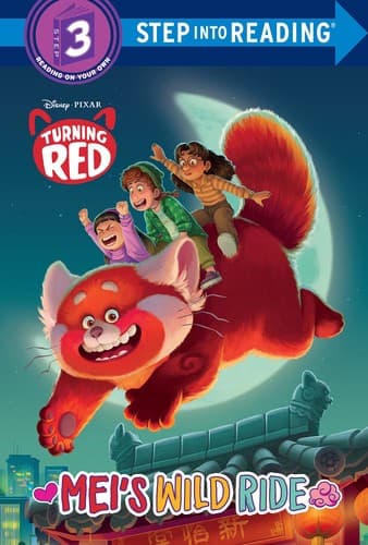 Tapa de Disney/Pixar Turning Red Step into Reading, Step 3