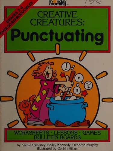 Tapa de Creative creatures, punctuating