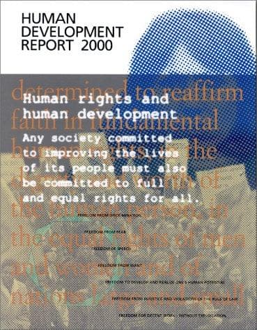 Tapa de Human Development Report 2000