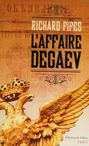 Tapa de L'affaire Degaev